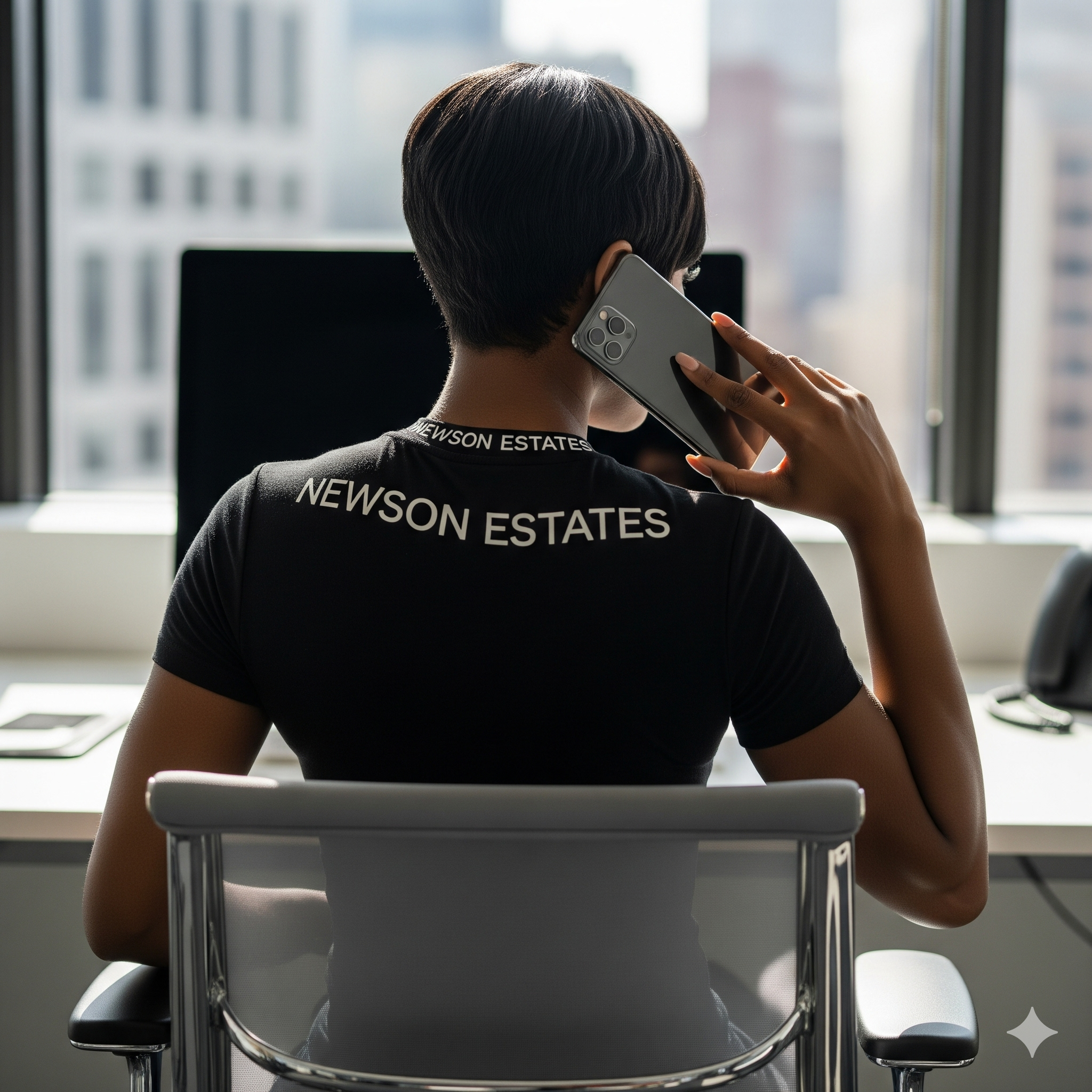 Newson Estates taking a call to support a client